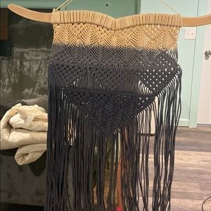 Urban Outfitters Ombré Crochet Wall Art